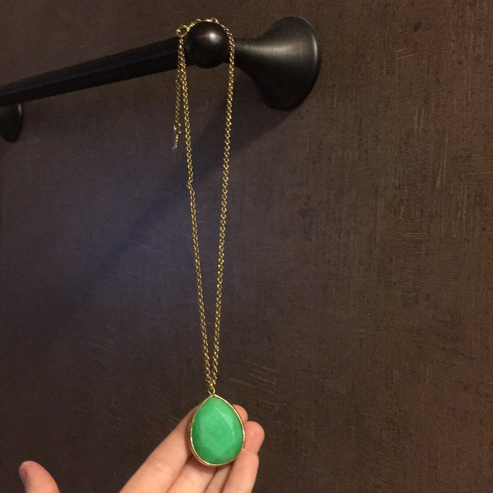 Necklace and earring set.